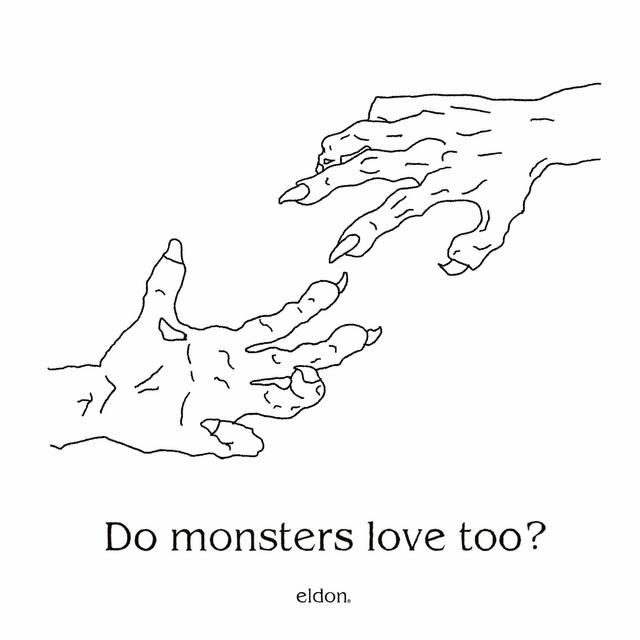 Album cover art for Do Monsters Love Too?