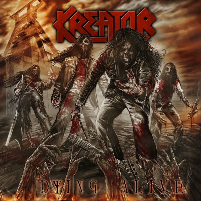 Album cover art for Dying Alive