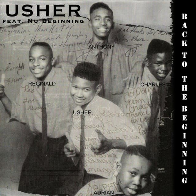 Album cover art for Back to the Beginning - Usher