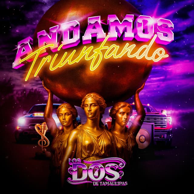 Album cover art for Andamos Triunfando
