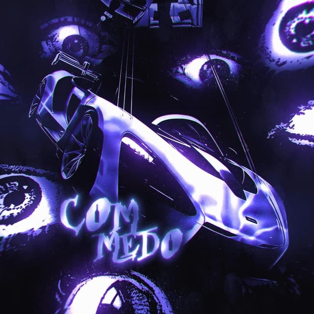 Album cover art for COM MEDO!