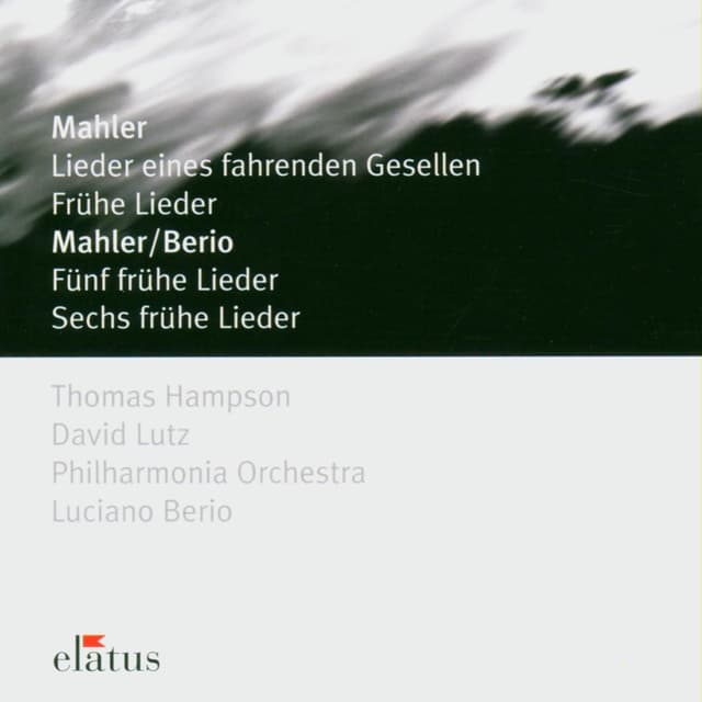 Album cover art for Mahler: Lieder Eines Fahrenden Gesellen