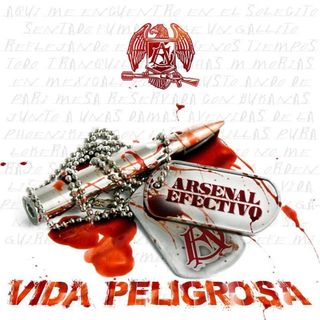 Album cover art for Vida peligrosa