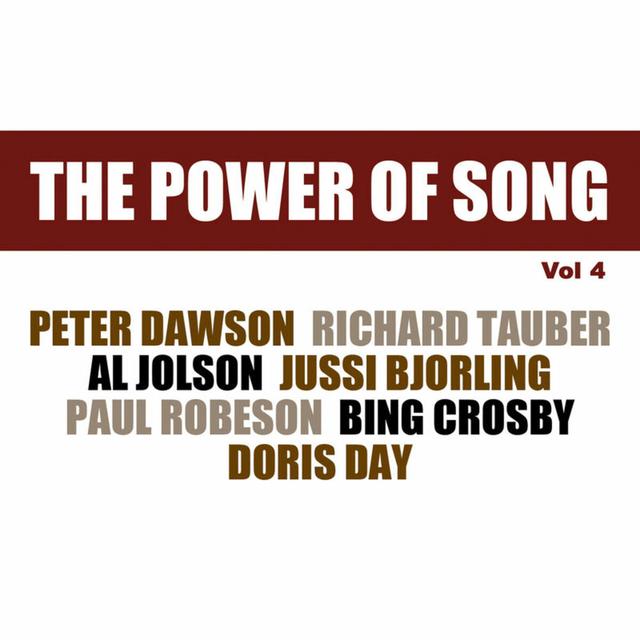 Album cover art for The Power Of Song Vol 4