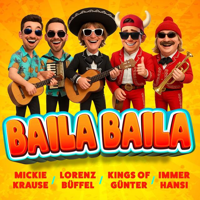 Album cover art for Baila Baila