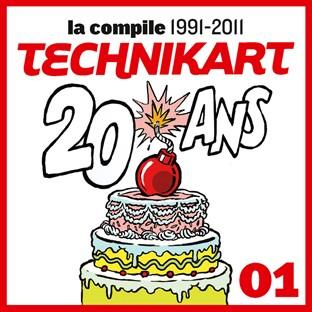 Album cover art for Technikart - Compilation 20 Ans - Volume 1