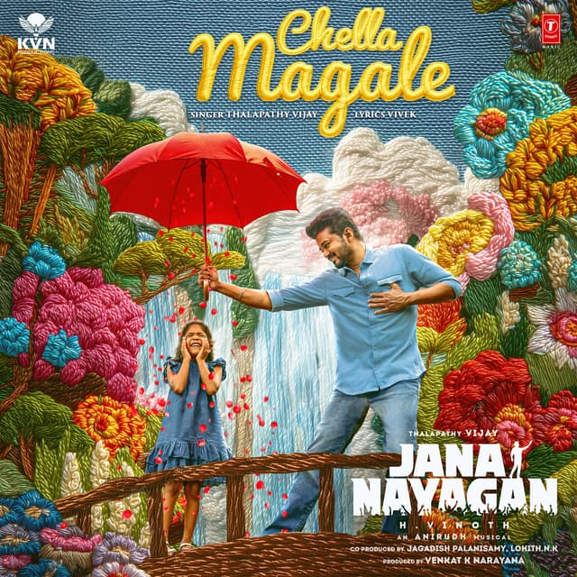 Album cover art for Chella Magale (From "Jana Nayagan")