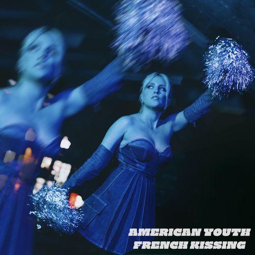 Album cover art for American Youth French Kissing