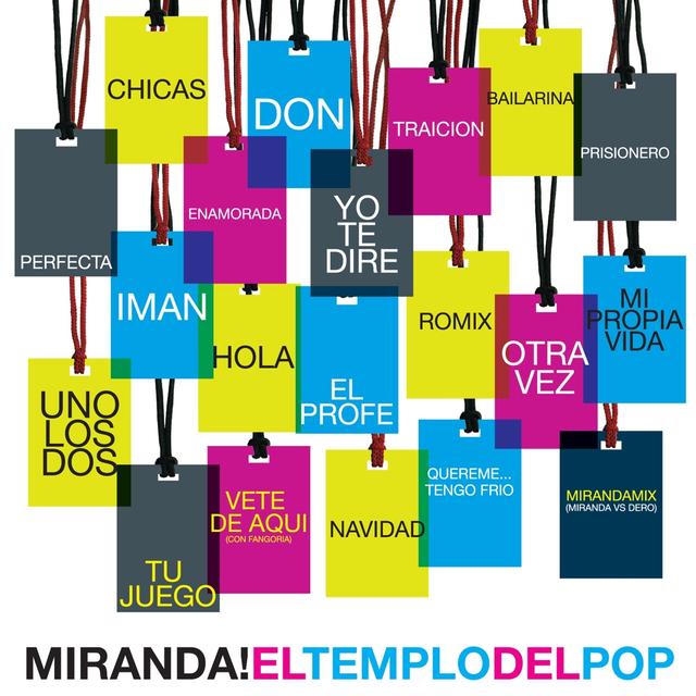Album cover art for El Templo del Pop