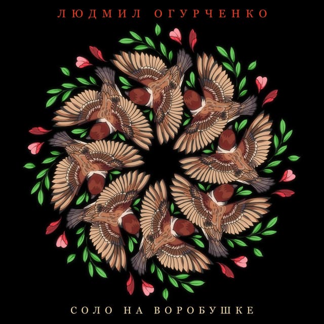 Album cover art for Соло на воробушке