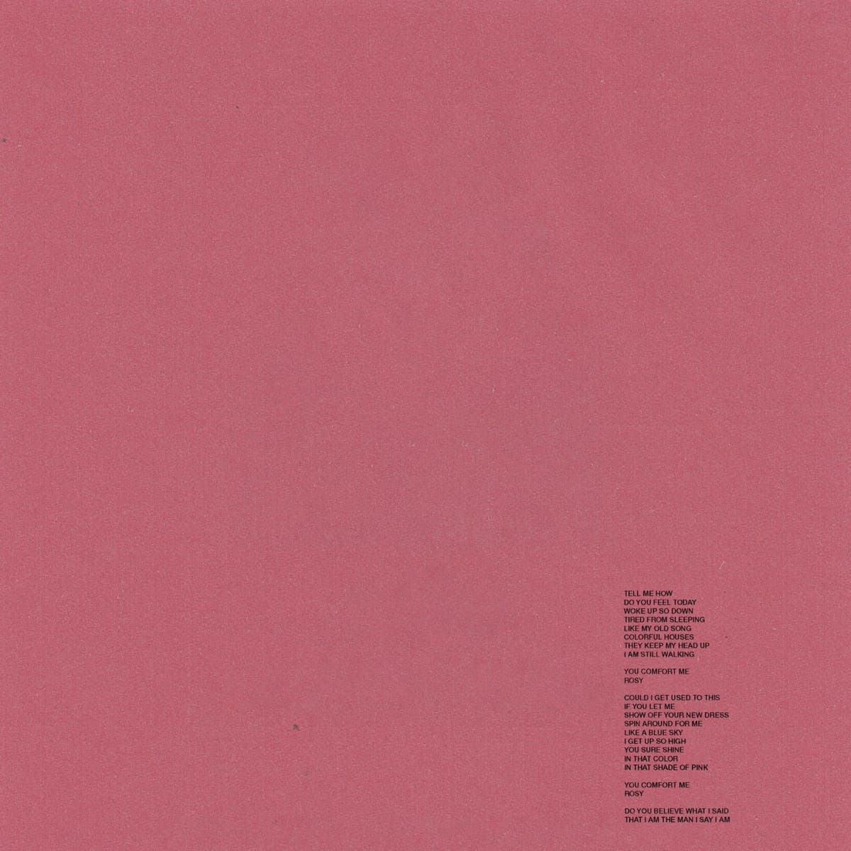 Lyric cover art
