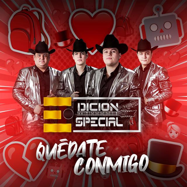 Album cover art for Quédate Conmigo