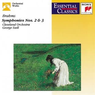 Album cover art for Brahms: Symphonies Nos. 2 & 3