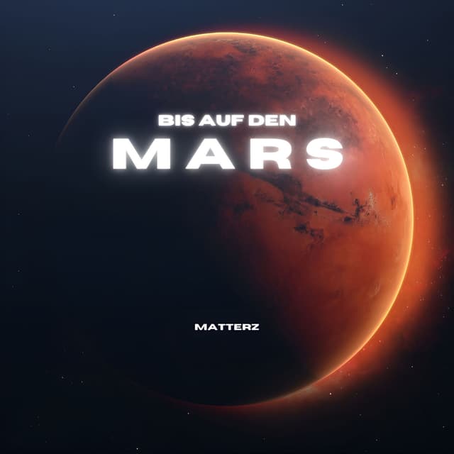 Album cover art for Bis auf den Mars