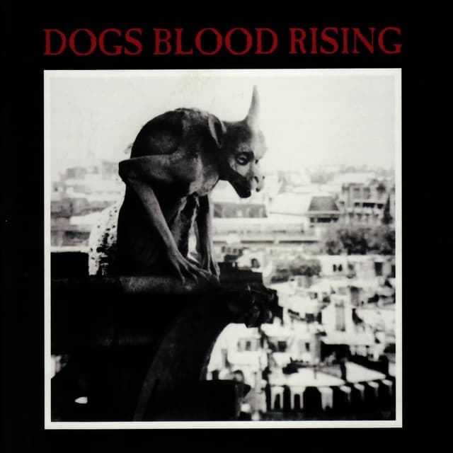 Album cover art for Dogs Blood Rising