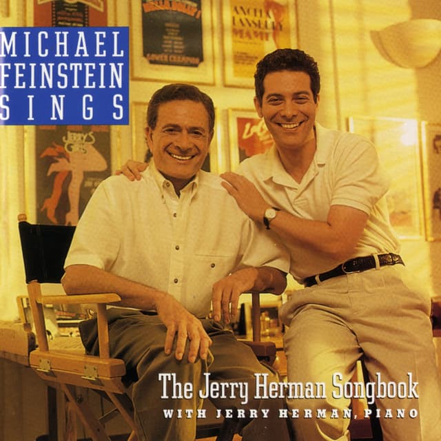 Album cover art for Michael Feinstein Sings the Jerry Herman Songbook