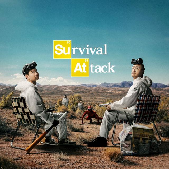 Album cover art for Survival Attack