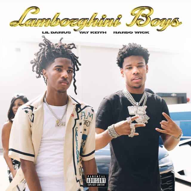 Album cover art for Lamborghini Boys