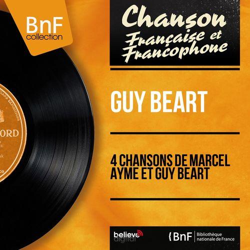 Album cover art for 4 Chansons de Marcel Aymé et Guy Béart