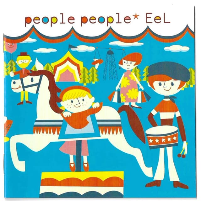 Album cover art for People People