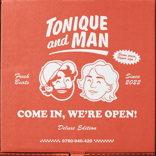 Album cover art for Come in, We're Open !