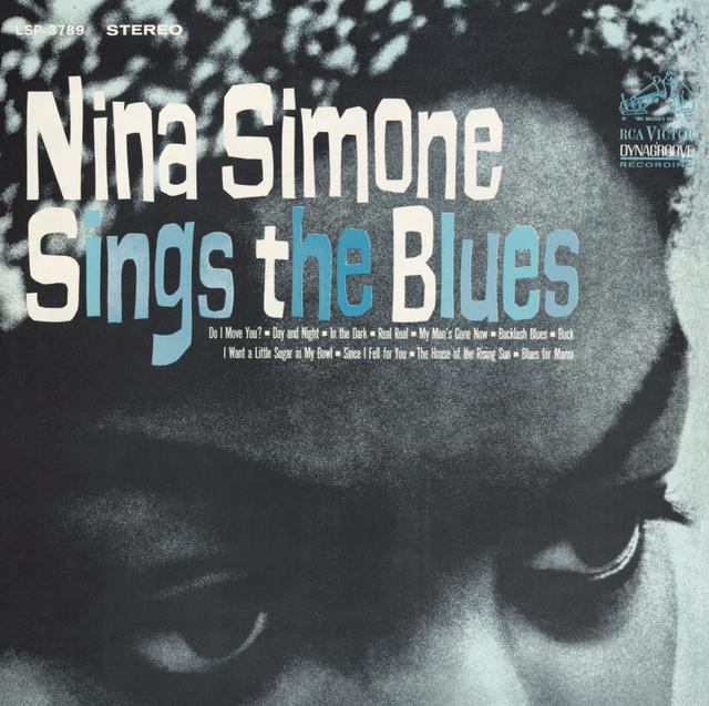 Album cover art for Nina Simone Sings the Blues