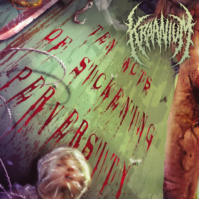 Album cover art for Ten Acts of Sickening Perversity