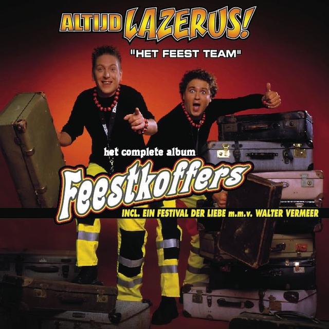 Album cover art for Feestkoffers