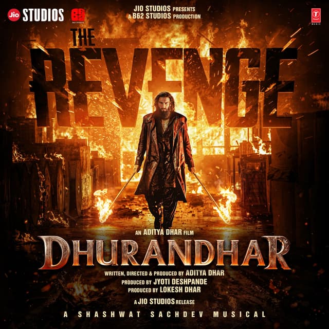 Album cover art for Dhurandhar The Revenge
