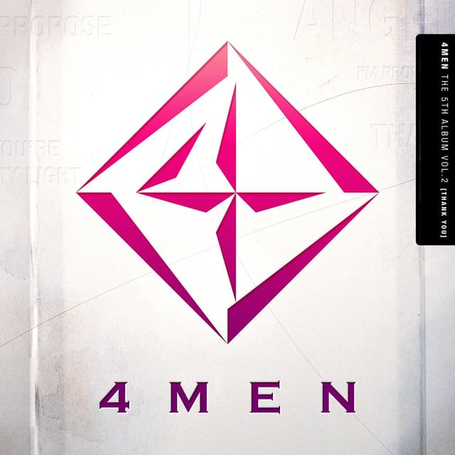 Album cover art for The 5th Album Vol.2 [Thank You]
