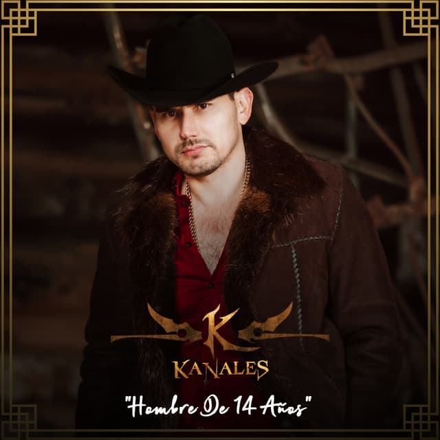 Album cover art for Hombre de 14 Años