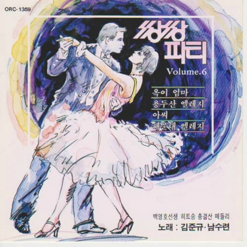 Album cover art for 쌍쌍파티 6집 (백영호선생 히트송 총결산 메들리)