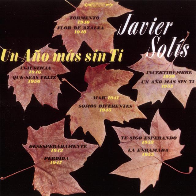 Album cover art for Un Año Mas Sin Ti