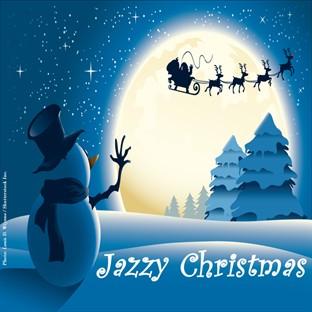 Album cover art for Jazzy Christmas
