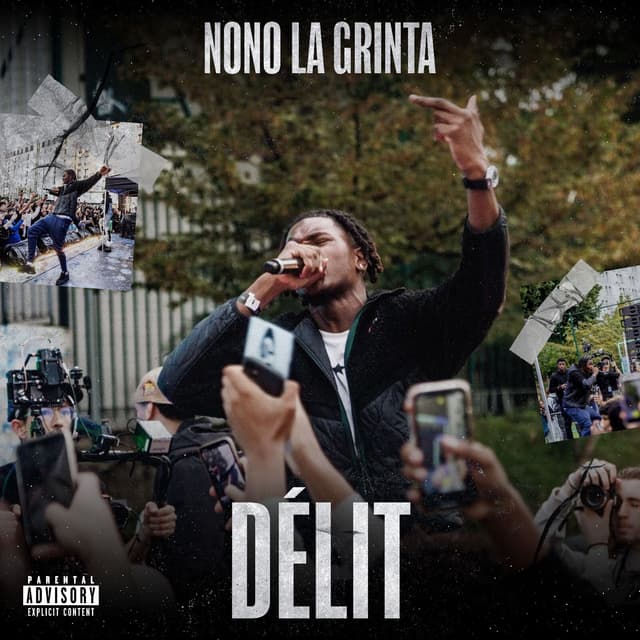 Album cover art for Délit