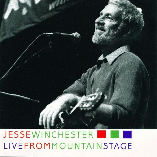 Album cover art for Jesse Winchester: Live From Mountain Stage