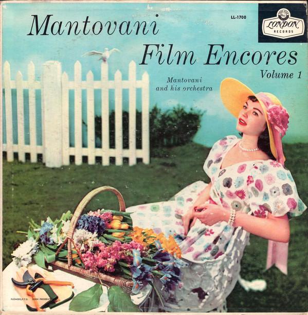 Album cover art for Mantovani Film Encores, Volume 1