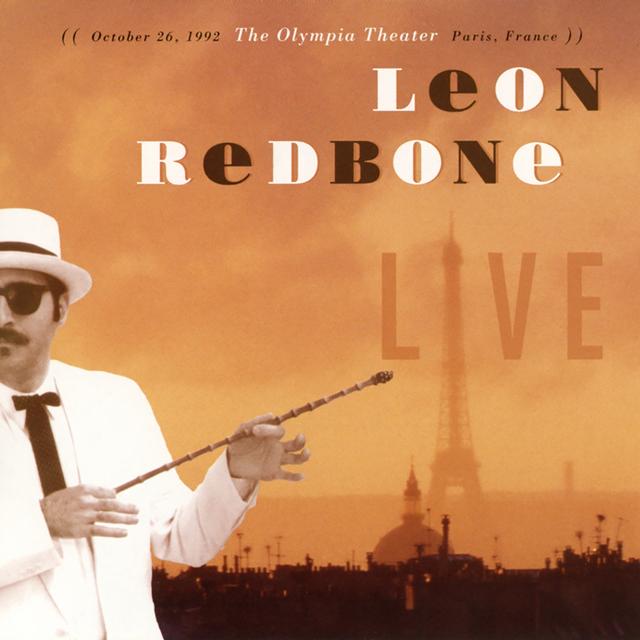 Album cover art for Leon Redbone Live