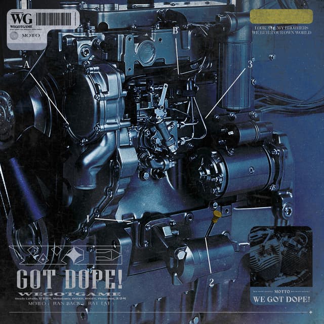 Album cover art for WE GOT DOPE!