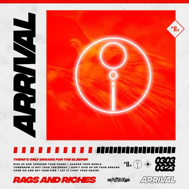 Album cover art for Arrival