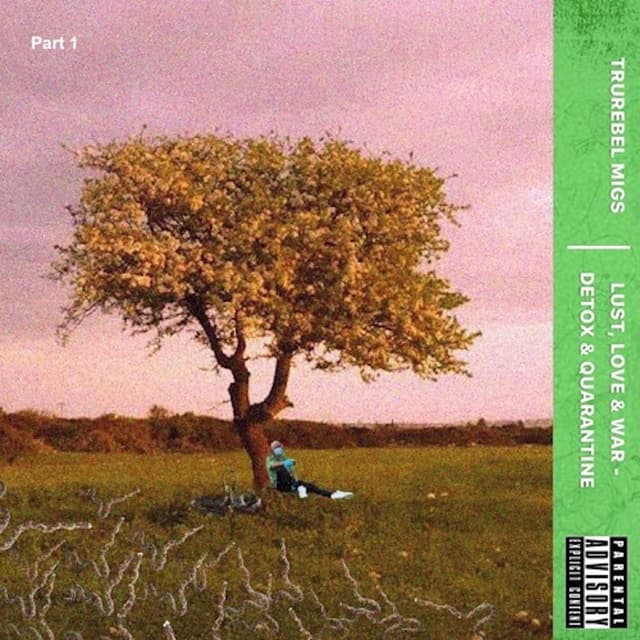 Album cover art for LUST, LOVE & WAR - DETOX & QUARANTINE | Part 1