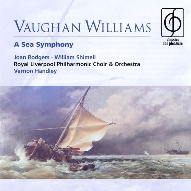 Album cover art for Vaughan Williams A Sea Symphony