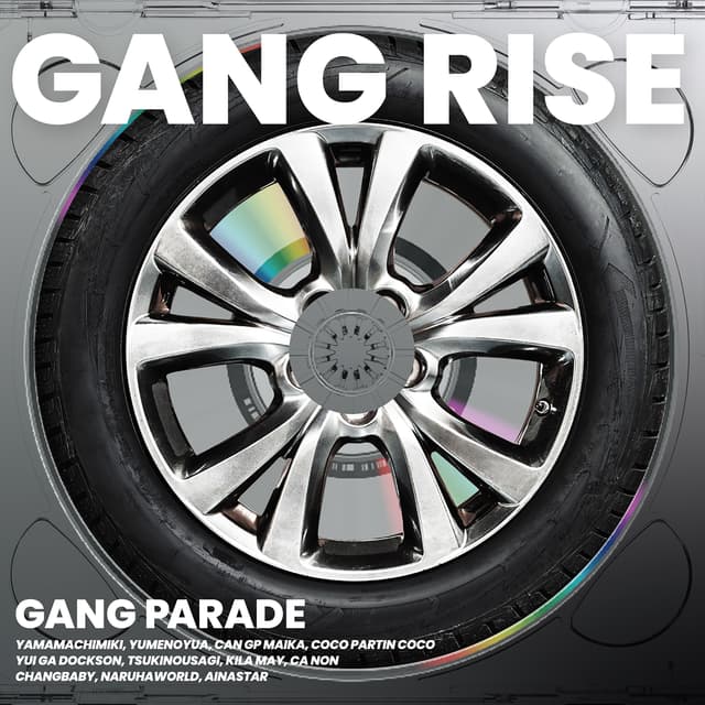 Album cover art for GANG RISE