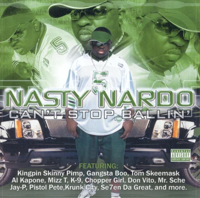 Album cover art for Can't Stop Ballin'