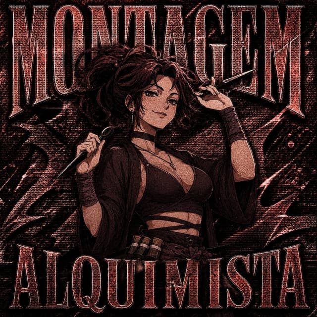 Album cover art for MONTAGEM ALQUIMISTA