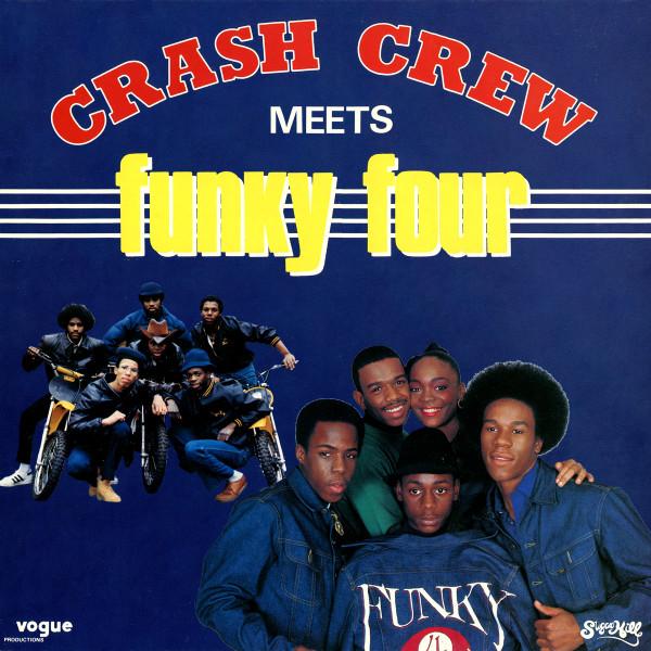 Album cover art for Crash Crew Meets Funky Four