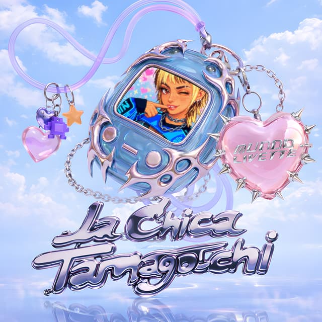 Album cover art for la chica Tamagotchi ₊°༺❤︎༻
