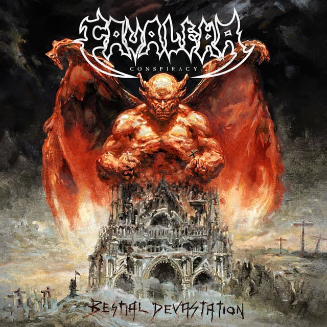 Album cover art for Bestial Devastation