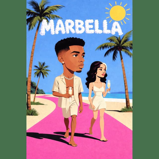 Album cover art for MARBELLA