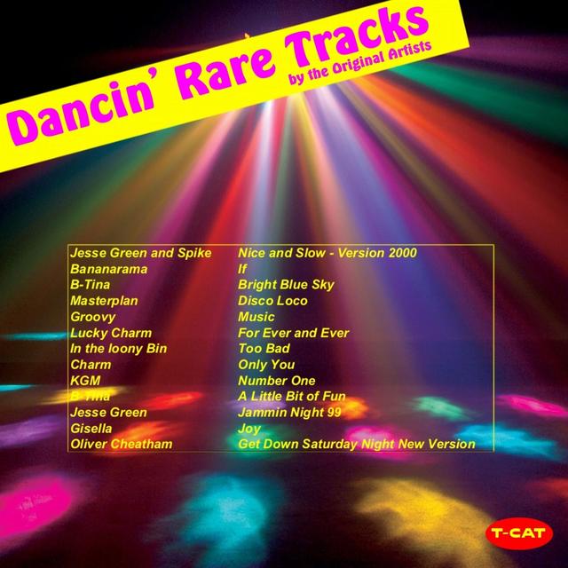 Album cover art for Dancin Rare Tracks